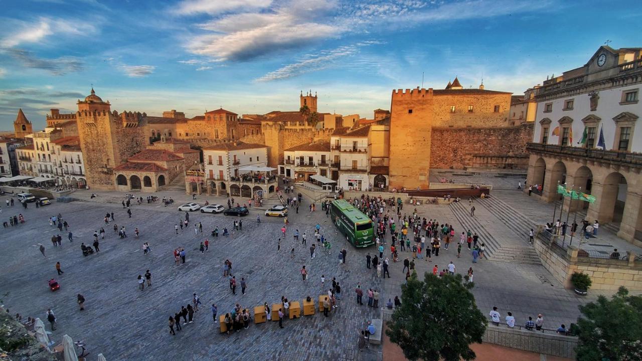 Hostal Martes Caceres Plaza Mayor - Tercer Piso Sin Ascensor ภายนอก รูปภาพ